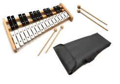 DZWONKI Chromatyczne 27-tonowe CYMBAŁKI + POKROWIEC CZARNY + 4 pałki