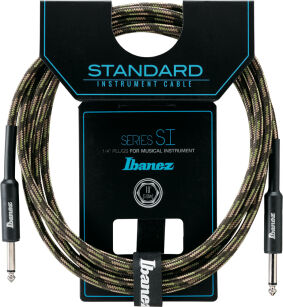 Kabel 2x Jack 6.3mm mono 3m Ibanez SI10-CGR