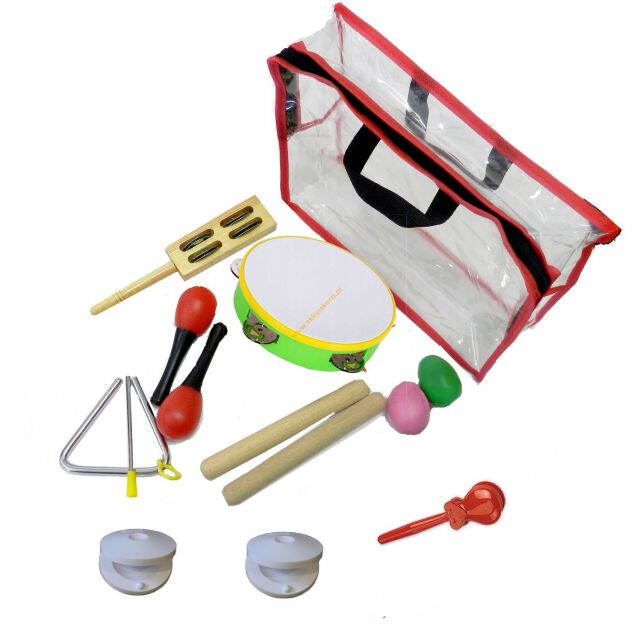 Zestaw Instrumentów Perkusyjnych dla dzieci 11 elementów P03(11)