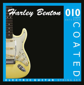 Struny Gitara Elektryczna Harley Benton 010–046 Stal niklowana
