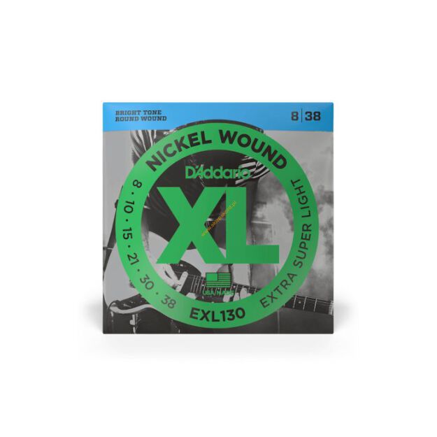Struny do gitary elektrycznej D'Addario EXL130  8-38
