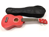 Ukulele Harley Benton Red + zestaw akcesoriów - 3