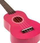 Ukulele Harley Benton UK-12 Magenta Pink - 7