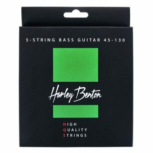 Struny do gitary basowej Harley Benton HQS Bass 45-130 5-strun.