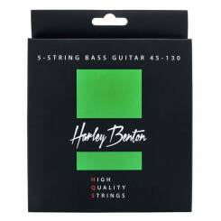Struny do gitary basowej Harley Benton HQS Bass 45-130 5-strun.