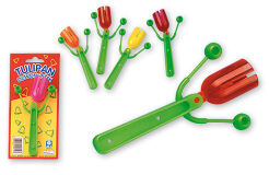 Dzwoneczek Tulipan instrument rytmiczny, pomoc dydaktyczna, Zabawka