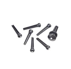 Kołki do gitary akustycznej D'addario czarne  PWPS10