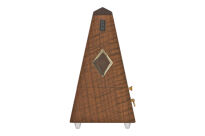 Metronom Wittner Piramida 814M z dzwonkiem orzech matowy - 3