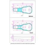 Futerał na gitarę Western Thomann ABS - 12