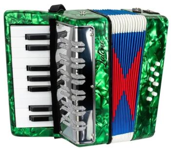 Akordeon klawiszowy Latone AccordiStar zielony