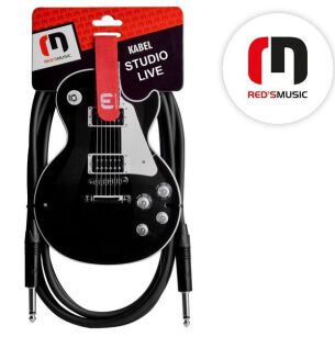 Kabel instrumentalny Reds Music GCN 21 30 LIVE Jack 6,3mm 3m