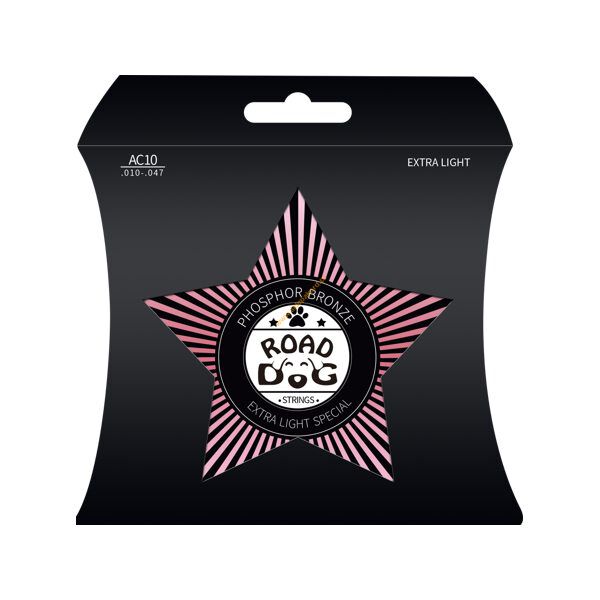 Struny do gitary akustycznej ROAD DOG AC10