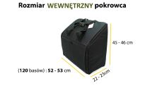 Pokrowiec akordeon PREMIUM 120 bas niebieski - 2
