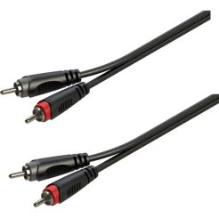 Kabel 2x wtyk RCA - 2x wtyk RCA 1M ROXTONE RACC130L1