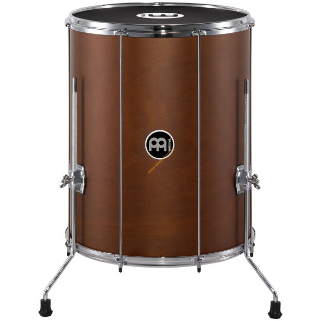Surdo Drewniane Tradycyjne 22” x 18” z nóżkami MEINL SU18-L-AB-M Brąz afrykański