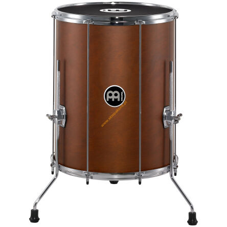 Surdo Drewniane Tradycyjne 16” x 20” z nóżkami MEINL SU16-L-AB-M Brąz afrykański