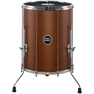 Surdo Drewniane Tradycyjne 16” x 20” z nóżkami MEINL SU16-L-AB-M Brąz afrykański