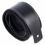 Pasek do gitary Harley Benton BK z poduszką skóra - 2