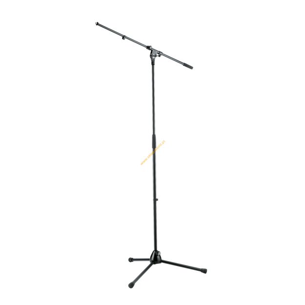 Statyw mikrofonowy czarny K&M 210/2