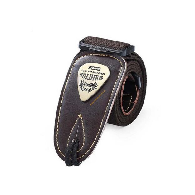 Pasek gitarowy SOLDIER STP-1303-04 brązowy