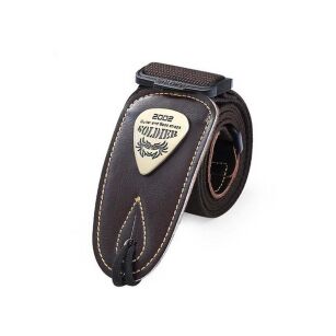 Pasek gitarowy SOLDIER STP-1303-04 brązowy