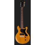 Gitara elektryczna Harley Benton DC-Junior FAT TV Yellow - 2