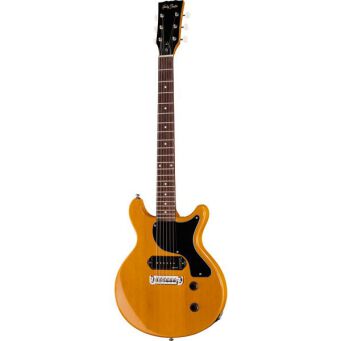 Gitara elektryczna Harley Benton DC-Junior FAT TV Yellow