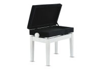 Ława do pianina Deluxe Compartment Biały mat GEWA - 8