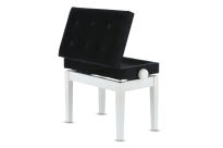 Ława do pianina Deluxe Compartment Biały mat GEWA - 11