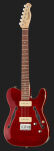 Gitara elektryczna Harley Benton TE-90QM Trans Red - 3