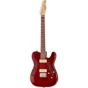 Gitara elektryczna Harley Benton TE-90QM Trans Red