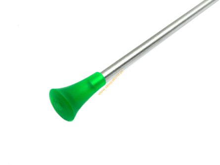 Pałka pałeczka baton mażoretkowa twirling BELTI PMT1M R4 zielona transparentna