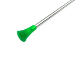 Pałka pałeczka baton mażoretkowa twirling BELTI PMT1M R4 zielona transparentna
