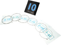 Struny do Gitary Elektrycznej Harley Benton 010-46W - 3