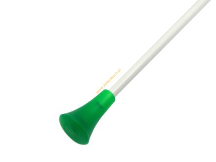 Pałka pałeczka baton mażoretkowa twirling BELTI PMT1M R3 zielona transparentna