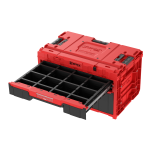 Skrzynka Qbrick System ONE Drawer 2 Plus Toolbox 2.0 Red Ultra HD szuflady - 4