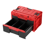 Skrzynka Qbrick System ONE Drawer 2 Plus Toolbox 2.0 Red Ultra HD szuflady - 5