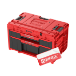 Skrzynka Qbrick System ONE Drawer 2 Plus Toolbox 2.0 Red Ultra HD szuflady - 2