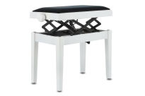 Ława do pianina Deluxe Autolift Biały mat GEWA - 4