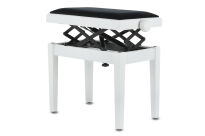 Ława do pianina Deluxe Autolift Biały mat GEWA - 5