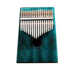 Kalimba 17 ton Hluru-Huashu KHG-Green Zielona