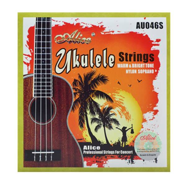 Struny do ukulele sopranowego Alice AU046S