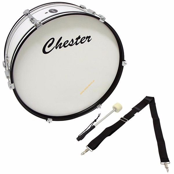 Bęben marszowy 22'' x 07'' pałka+szelki Basix