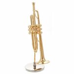 Miniaturowa trąbka agifty Miniatur-Trompete dekoracja - 4