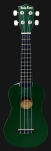 Ukulele Harley Benton UK-12 Green - 10