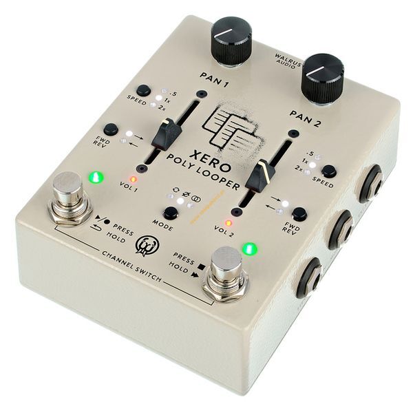 Efekt gitarowy do gitary elektrycznej Walrus Audio Xero Polylooper Cream