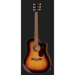 Gitara akustyczna Fender CD-140SCE Sunburst - 4
