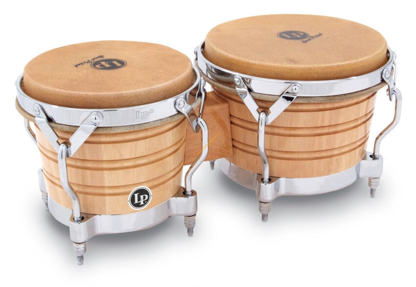 Bongo Generation II Wood Natural LP201A-2 Latin Percussion