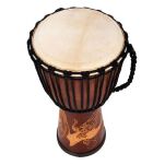 Djembe Terre Djembe Carved Dragon 60cm - 3
