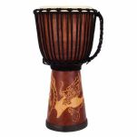 Djembe Terre Djembe Carved Dragon 60cm - 4